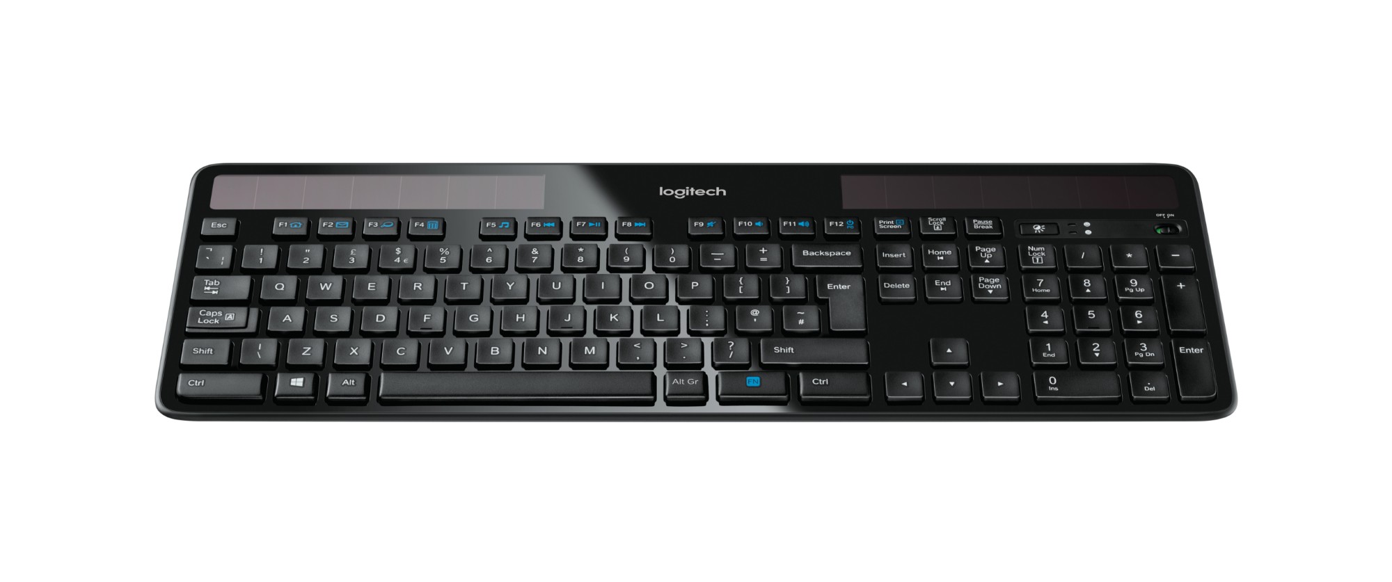 logitech wireless solar keyboard k750 black 920-002912