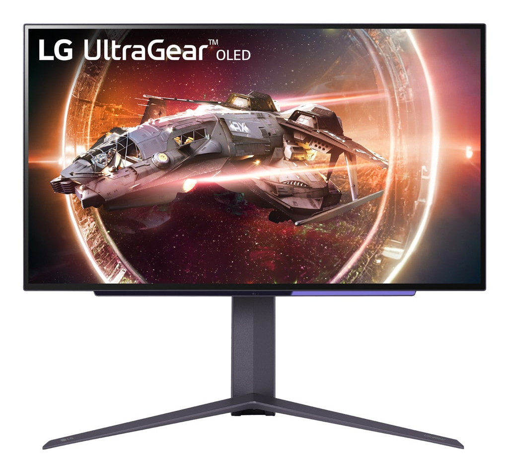 LG 27GS95QX-B computer monitor 67.3 cm (26.5") 2560 x 1440 pixels Quad HD OLED Black