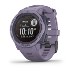 Garmin Instinct Solar MIP 45 mm Digitaal 128 x 128 Pixels Paars GPS