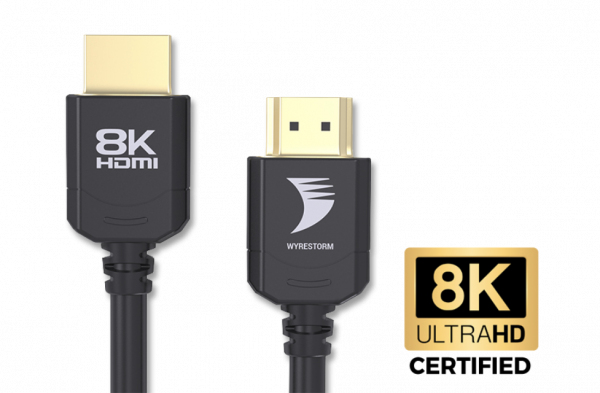 WyreStorm EXP-8KUHD-2.0 HDMI cable 2 m HDMI Type A (Standard) Black
