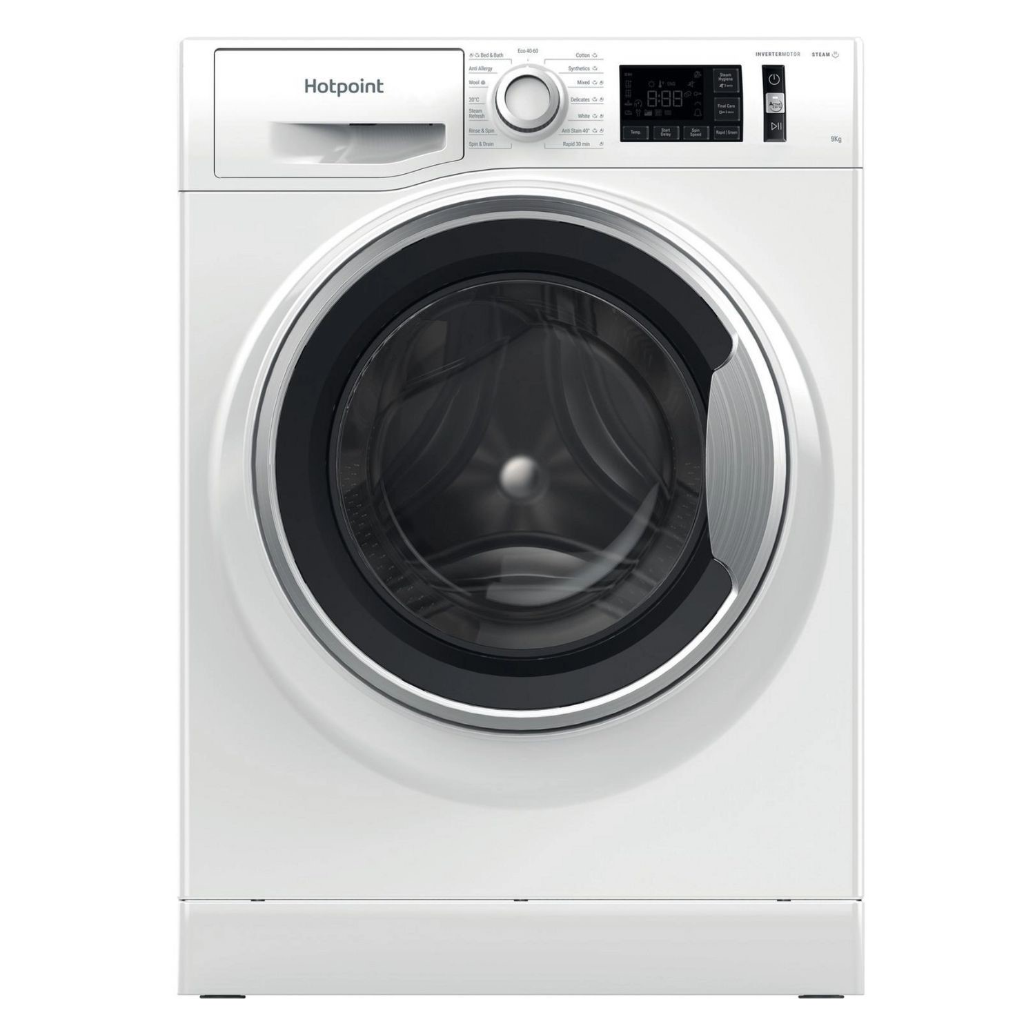 Hotpoint ActiveCare 9kg 1400rpm Washing Machine - White - A-Rated