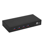 Siig JU-SW4311-S1 KVM switch Black