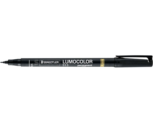 Image of Staedtler 313-2 permanent marker Bullet tip Black 10 pc(s)