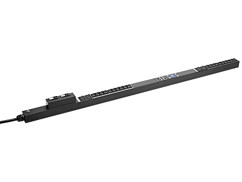 Photos - Server Component HP HPE D9N48A power distribution unit  24 AC outlet(s) Black (PDU)