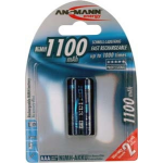 Ansmann 1x2 NiMH 1100 mAh Micro / AAA / HR03 Nickel-Metal Hydride (NiMH)