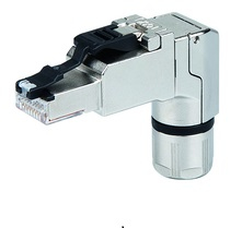 Image of Telegärtner J00026A4000 wire connector RJ45 Black, Stainless steel