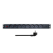 LogiLink 19" PDU 8x CEE 7/3 socket, 2x USB-C port and overload protection