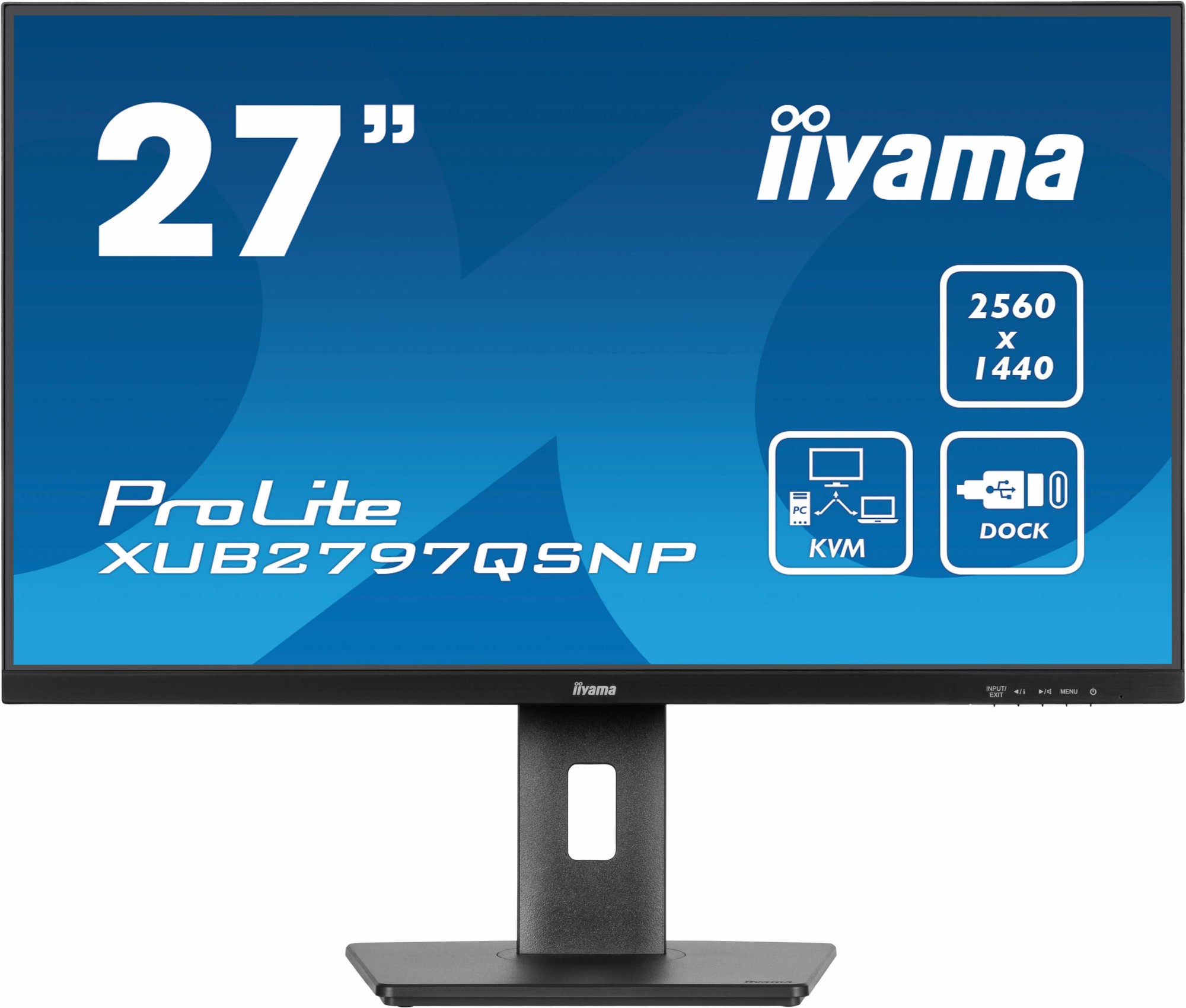 Photos - Monitor Iiyama ProLite XUB2797QSNP-B1 computer  68.6 cm  2560 (27")