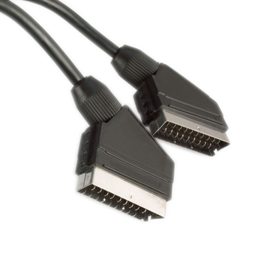 Videk Scart Plug to Scart Plug Cable 1.5Mtr