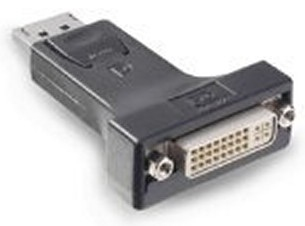 Image of PNY QSP-DPDVISL cable gender changer DVI-I Display Port Black