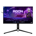 AOC AGON PRO AG274UXP computer monitor 4K Ultra HD 68.6 cm (27") 3840 x 2160 pixels LED Black, Red