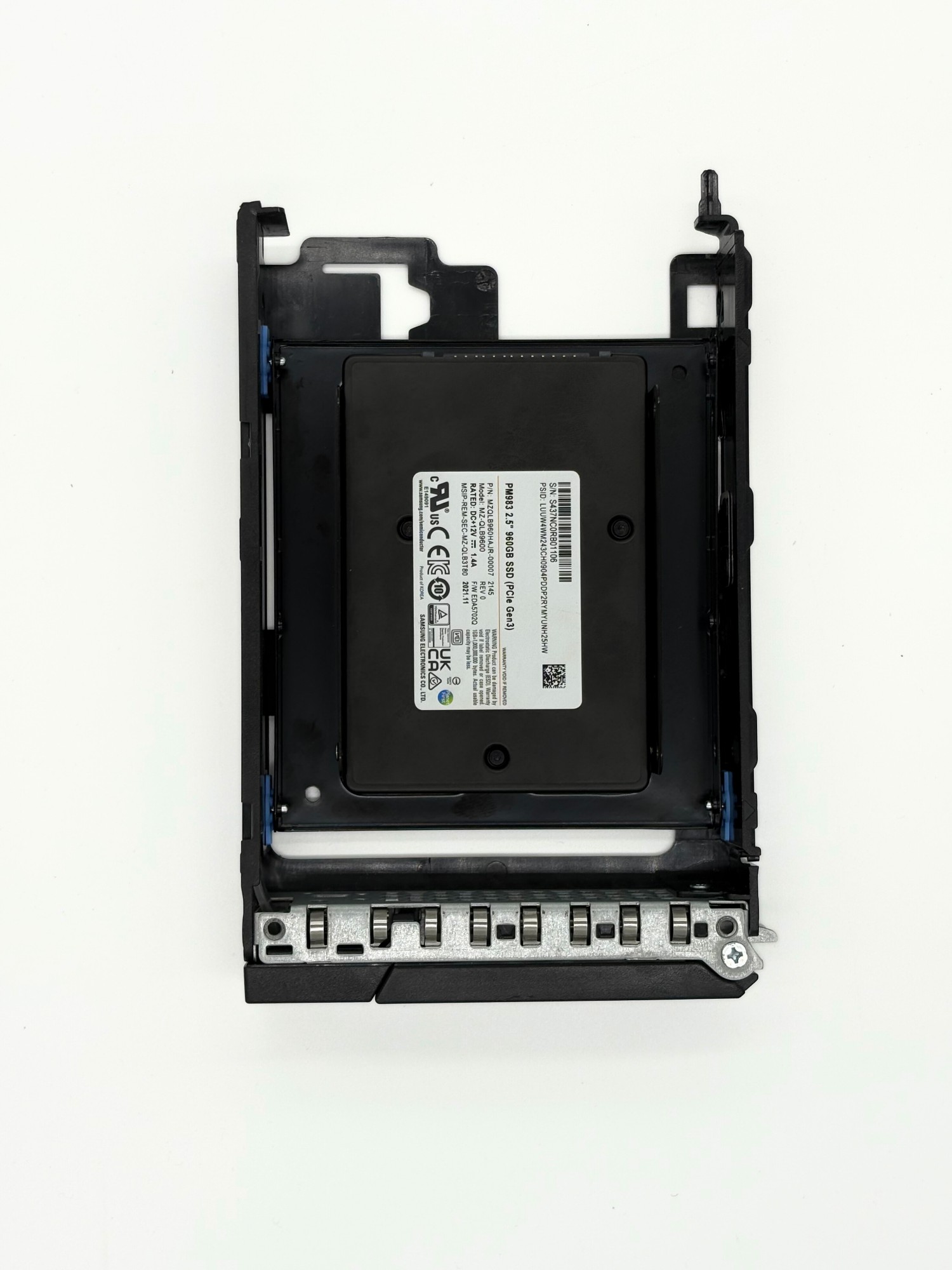 Origin Storage SSD 480GB 3.5in SATA MWL 3DWPD in Hot Swap Caddy