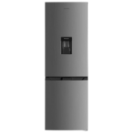 electriQ 291 Litre 60/40 Freestanding Fridge Freeze - Total No Frost in Stainless Steel