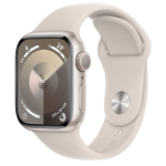 Apple Watch Series 9 41 mm Digitaal 352 x 430 Pixels Touchscreen Beige Wifi GPS
