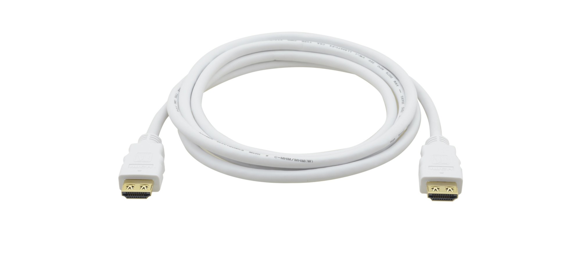 Kramer Electronics C-MHM/MHM HDMI cable 1.8 m HDMI Type A (Standard) White