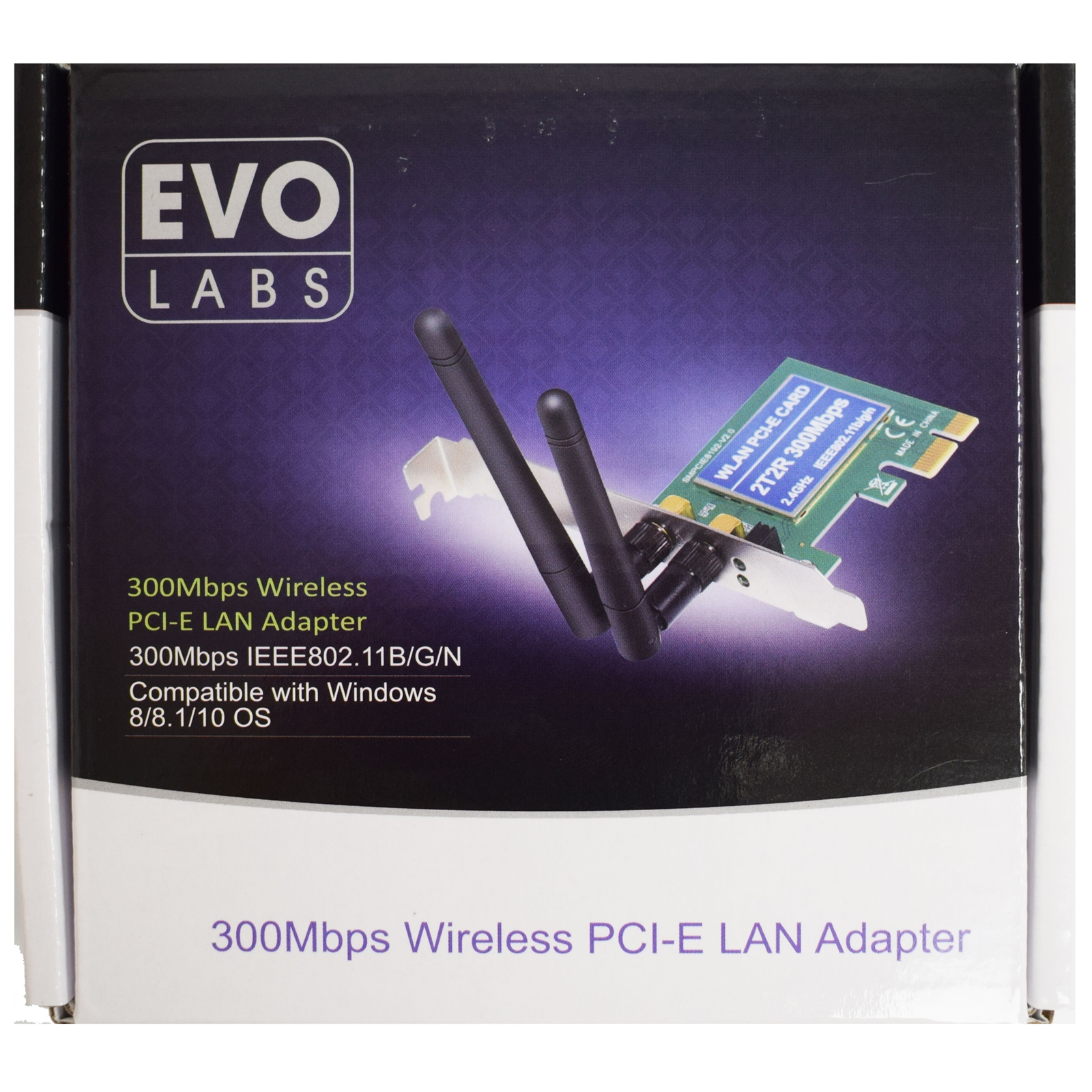Image of Evo Labs NPEVO-N300PCIE network card Internal WLAN 300 Mbit/s
