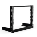 Lanview LVR06U63BL rack cabinet 6U Wall mounted rack Black