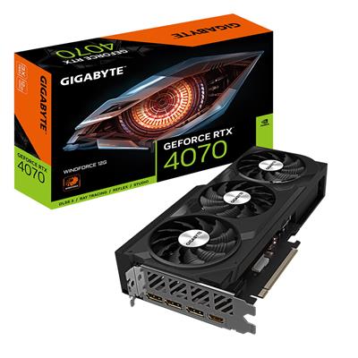 Image of Gigabyte RTX 4070 12GB WINDFORCE