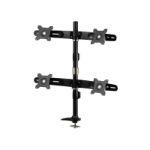 Amer AMR4P monitor mount / stand 61 cm (24") Bolt-through Black