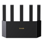 Tenda TE3L v1.0 BE3600 wireless router Gigabit Ethernet Dual-band (2.4 GHz / 5 GHz) Black