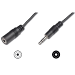 FDL 5M 3.5mm STEREO JACK PLUG-SOCKET