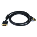 Monoprice DVI-D/DVI-D, M/F, 1.8288 m DVI cable 72" (1.83 m) Black