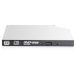 HPE 9.5mm SATA DVD-RW JackBlack Gen9 Optical Drive optical disc drive Internal DVD Super Multi DL Black, Grey