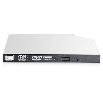 Image of HPE 9.5mm SATA DVD-RW JackBlack Gen9 Optical Drive optical disc...