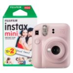 Fujifilm Instax Mini 12 Instant Camera - Blossom Pink - Camera + 20 Shot Pack