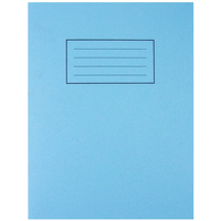 Image of Silvine 9X7 EXER BOOKS R/M BLU PK10