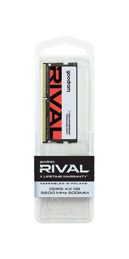 Goodram SODIMM DDR5 32GB 5600MHz CL40 DR RIVAL memory module 1 x 32 GB