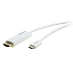 Kramer Electronics C-USBC/HM15 video cable adapter 4.6 m HDMI Type A (Standard) White