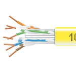Black Box EYN873B-PB-1000 networking cable Yellow 12000" (304.8 m) Cat6