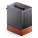 Jonsbo T7 Midi Tower Black, Wood
