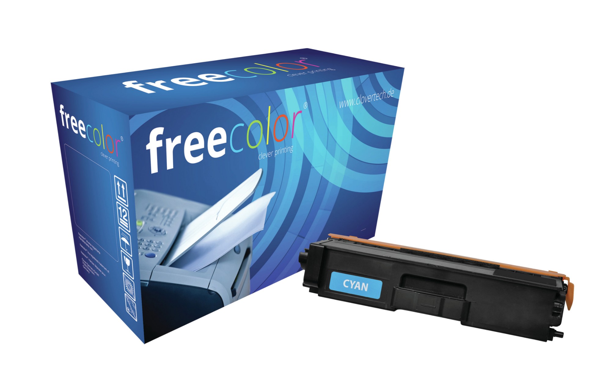 Freecolor TN326C-FRC toner cartridge 1 pc(s) Cyan