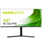 Hannspree HC 342 PFB 86.4 cm (34") 3440 x 1440 pixels UltraWide Quad HD LED Black