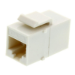 FDL CAT.6 KEYSTONE PASS THROUGH COUPLER MODULE - WHITE