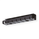ROLINE 17.03.1303 cable organizer Desk Cable tray Black