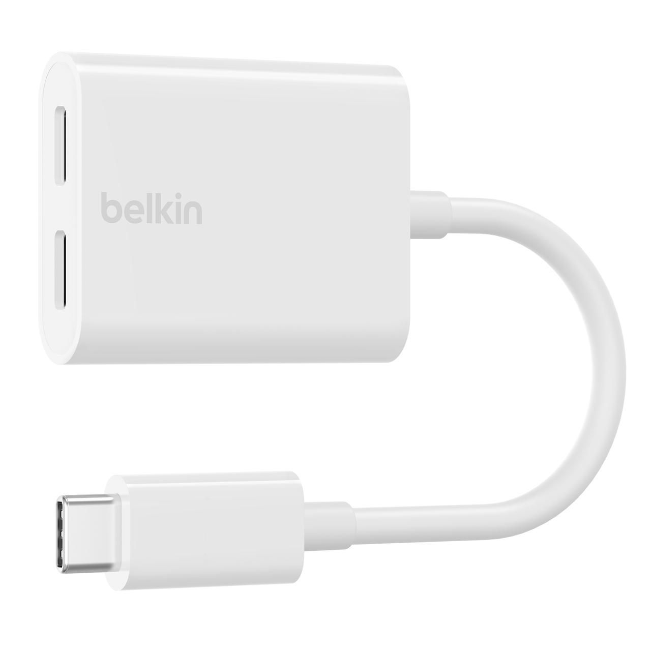 Image of Belkin F7U081BTWH interface hub USB Type-C White