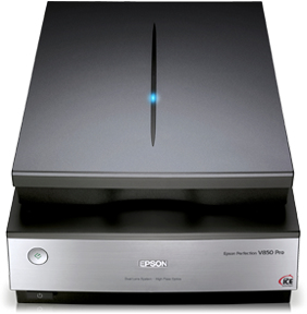 Image of Epson Perfection V850 Flatbed scanner 6400 x 9600 DPI A4 Black,...