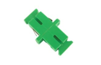 Image of Microconnect FIBSCAPCADA cable gender changer SC APC Green