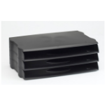 Avery DR800BLK desk tray/organizer Plastic Black