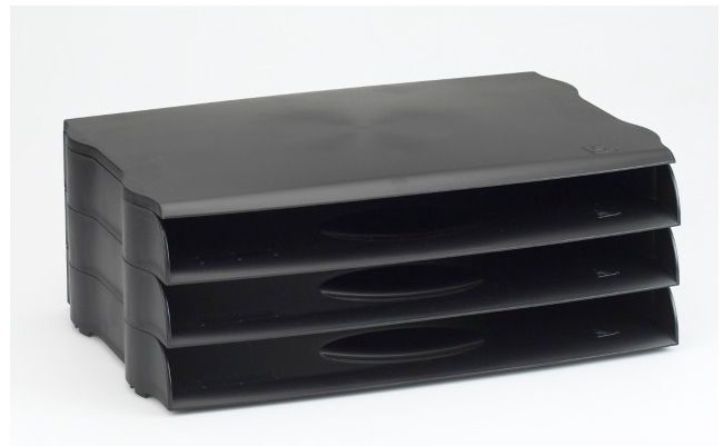 Image of Avery DR800BLK desk tray/organizer Plastic Black