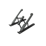 Perfect Choice Base para Laptop y/o Tableta Plegable PC-082781 - Negro Soporte para computadora portátil