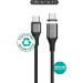 eSTUFF ES604265 USB cable USB 2.0 2 m USB C 100 W Black