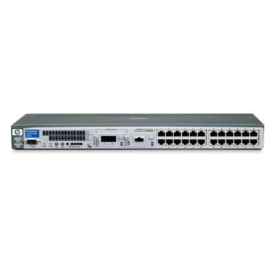 Photos - Switch HP HPE ProCurve 2524 Managed L2 Fast Ethernet  1U Grey J4813A-RFB (10/100)