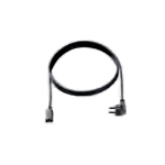 Bachmann 356.1721 electriciteitssnoer Zwart 0,75 m Netstekker type F C13 stekker