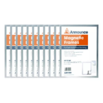 Announce Magnetic Frames A4 Silver