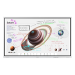 Samsung WM75B interactive whiteboard 190.5 cm (75") 3840 x 2160 pixels Touchscreen Grey USB / Bluetooth