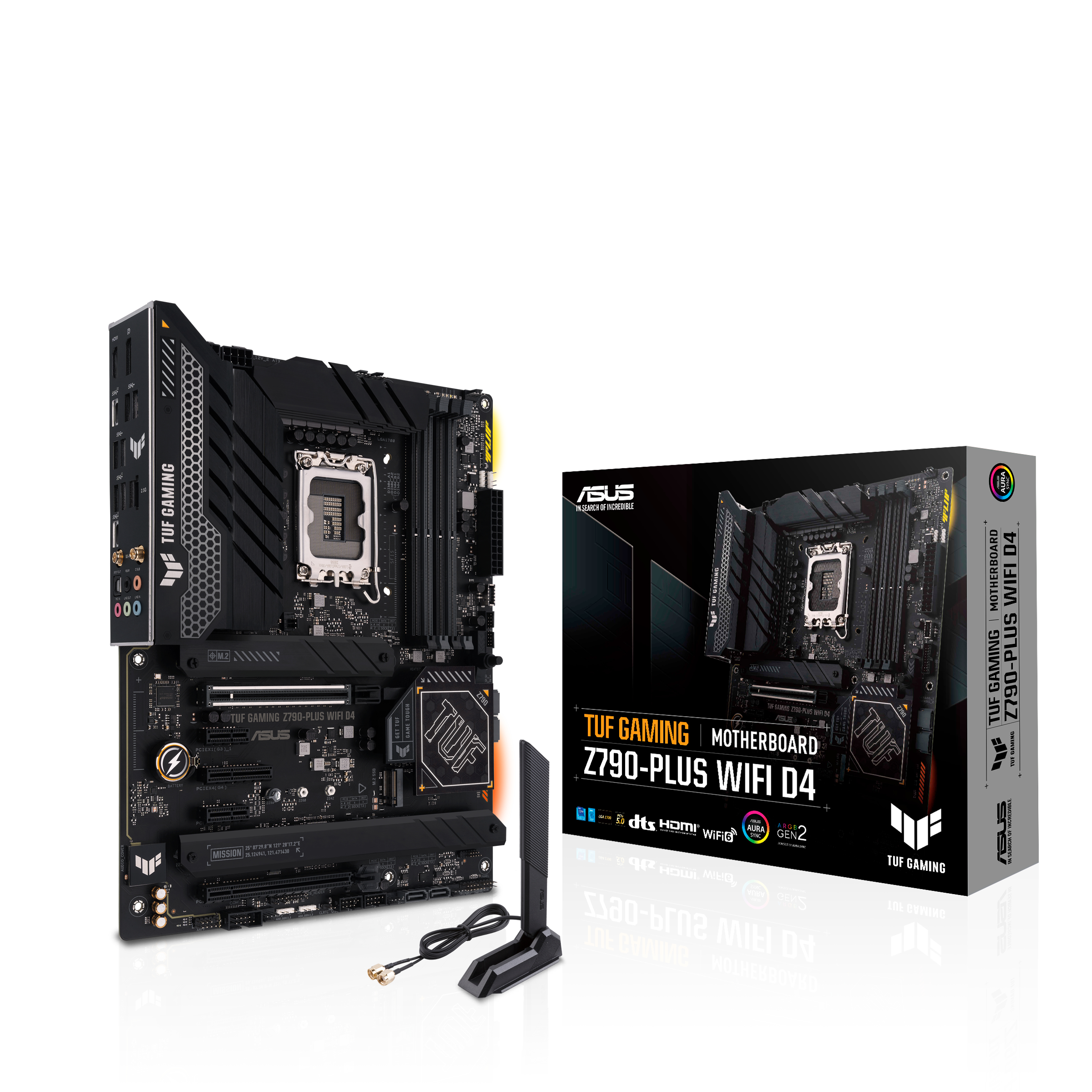 Image of ASUS TUF GAMING Z790-PLUS WIFI D4 Intel Z790 LGA 1700 ATX
